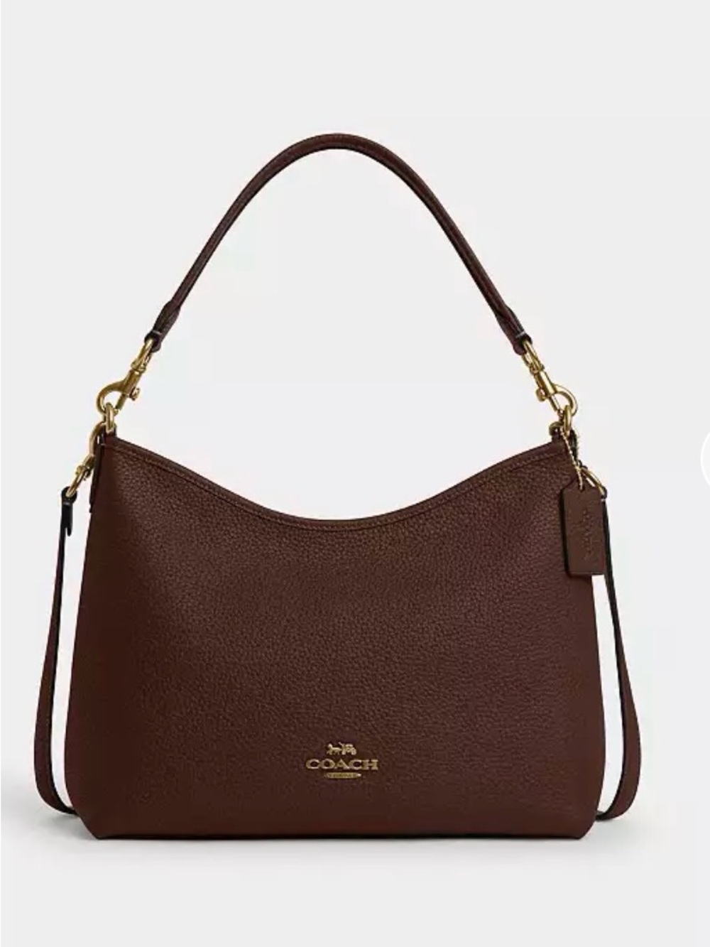 Coach Laurel Shoulder Bag Maple
